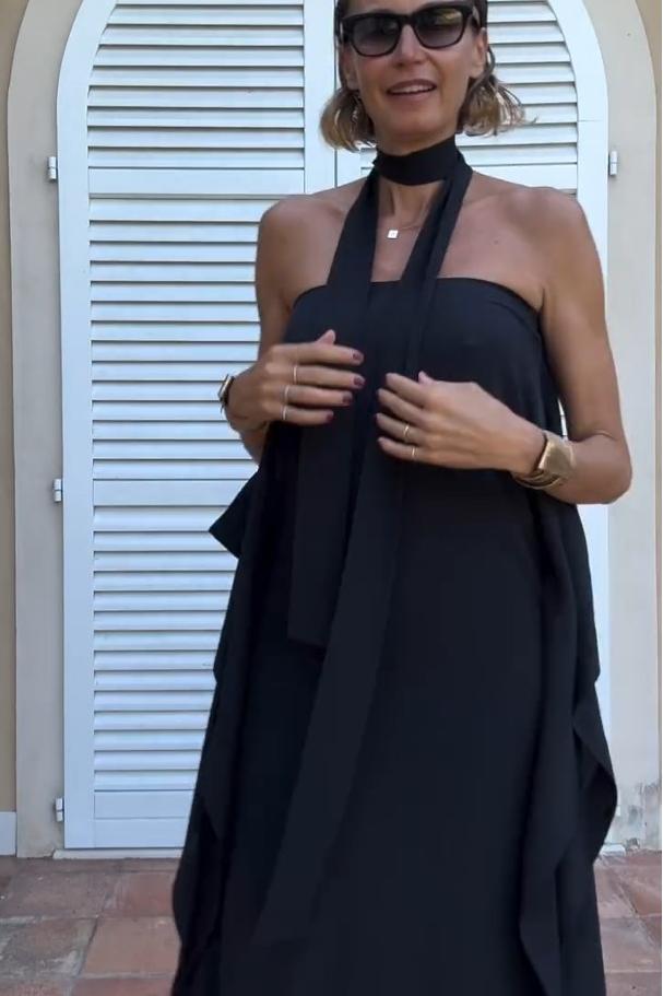 Flora™ Flowing Asymmetric Caftan With Belt