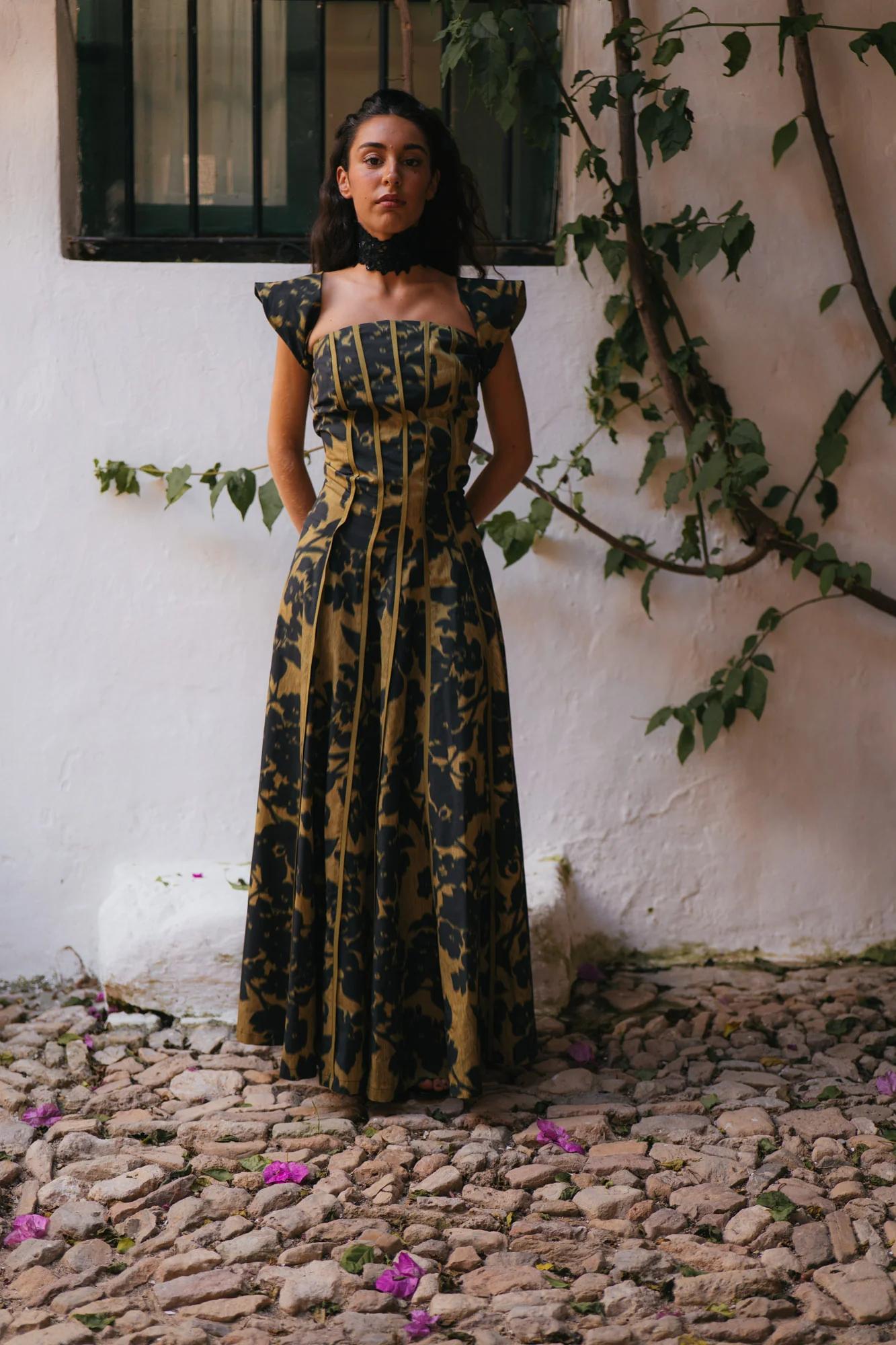 Riviera | Vintage Strapless Dress