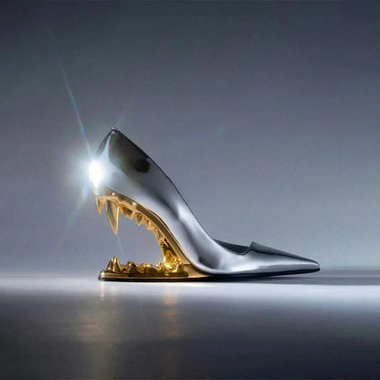 TALIA WOLF FANG HEELS