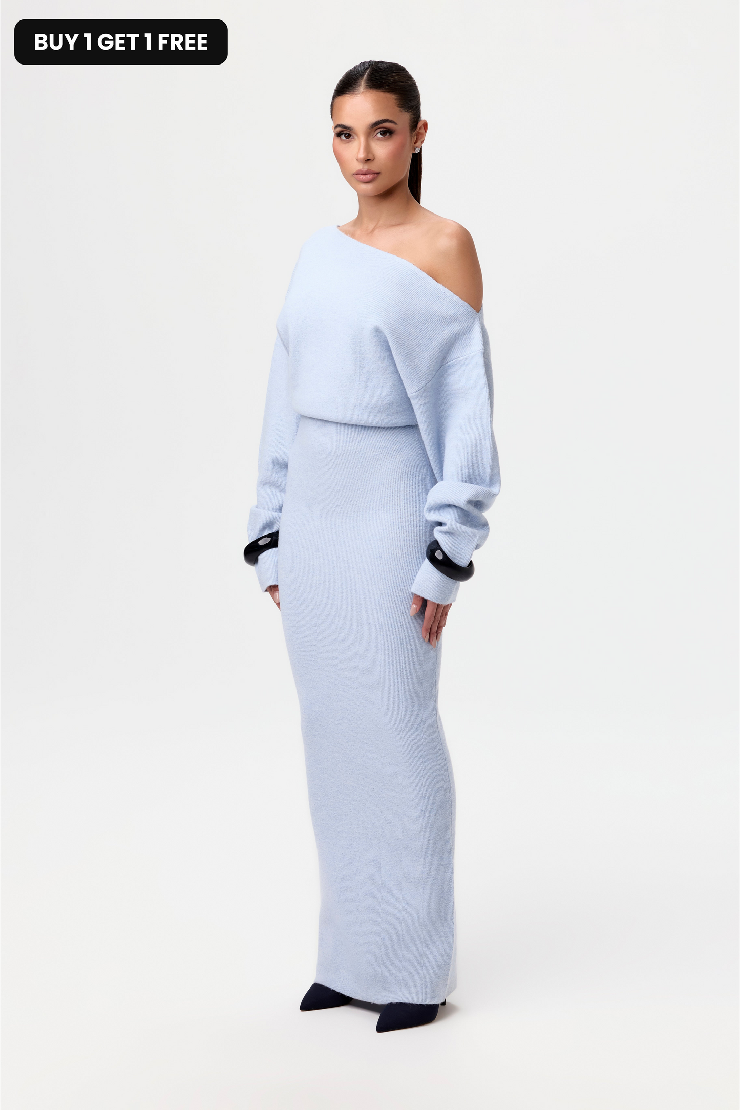 Soleil™ Off Shoulder Sweater Dress