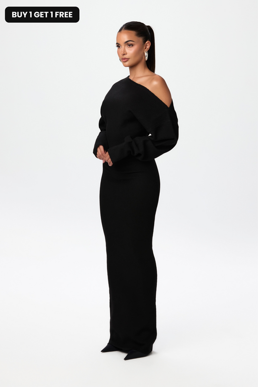 Soleil™ Off Shoulder Sweater Dress