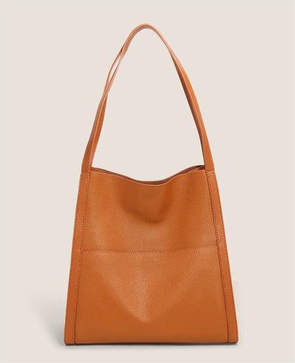 Amelia | Brown Leather Shoulder Purse