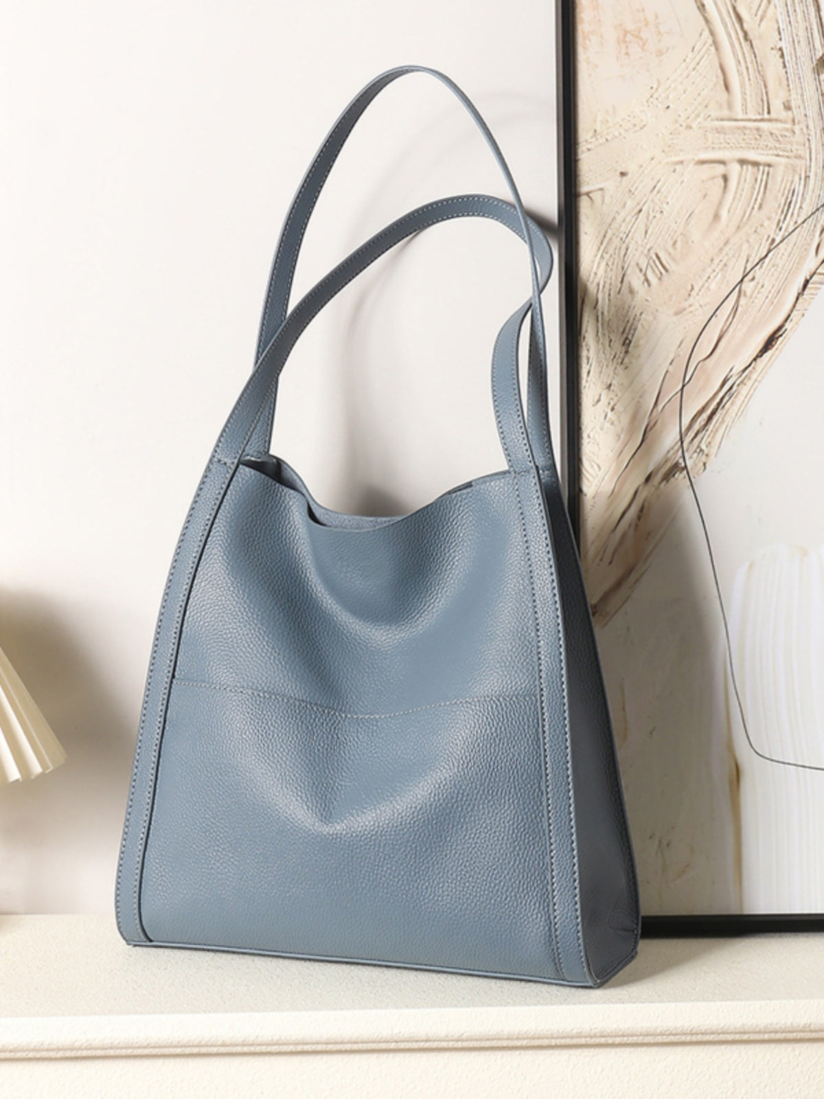 Amelia | Brown Leather Shoulder Purse