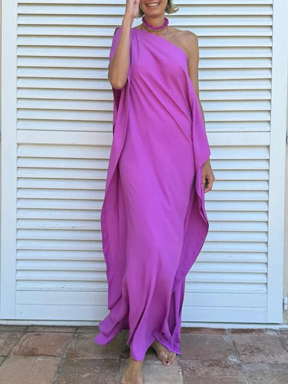 Flora™ Flowing Asymmetric Caftan With Belt