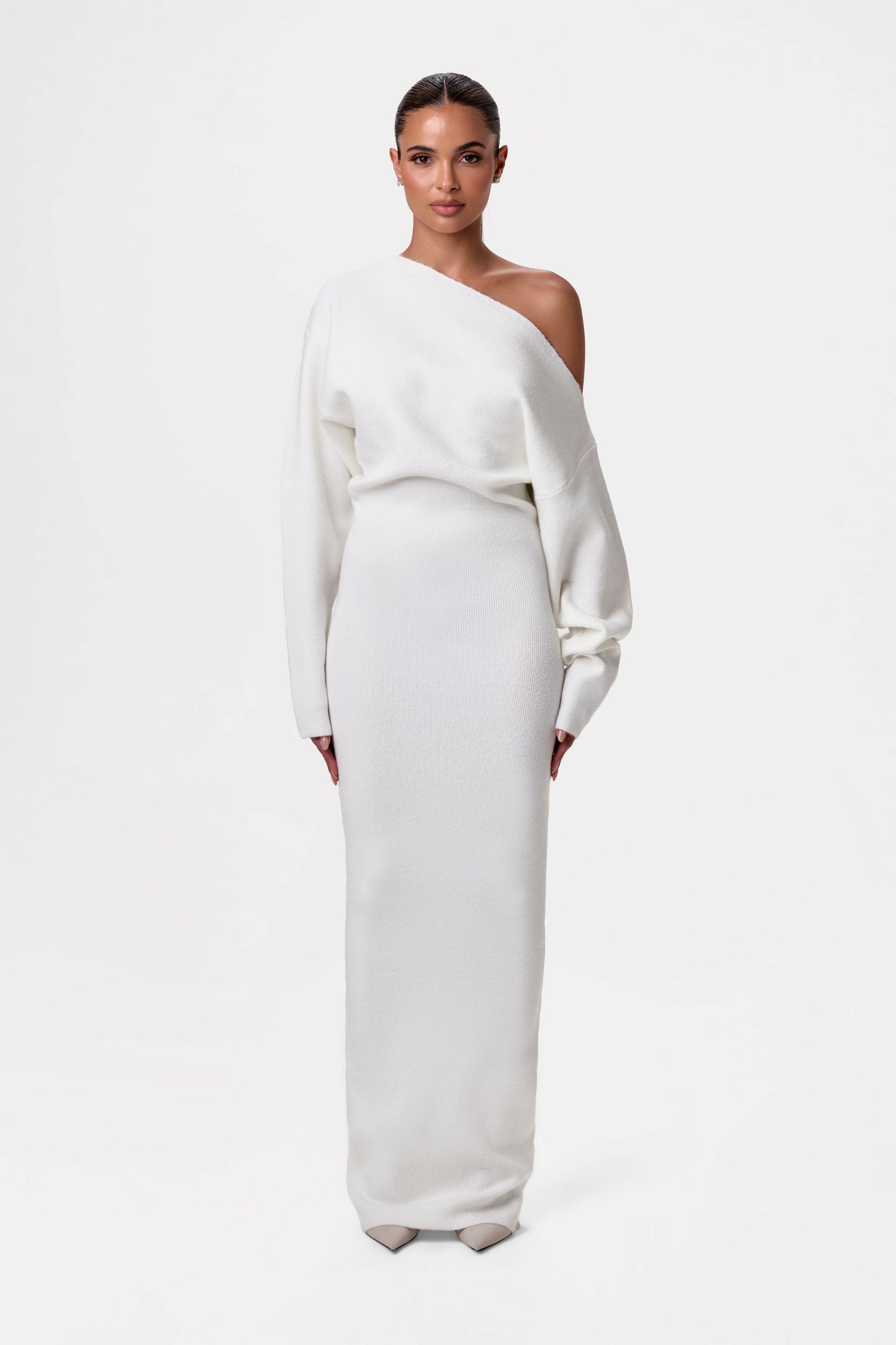 Soleil™ Off Shoulder Sweater Dress