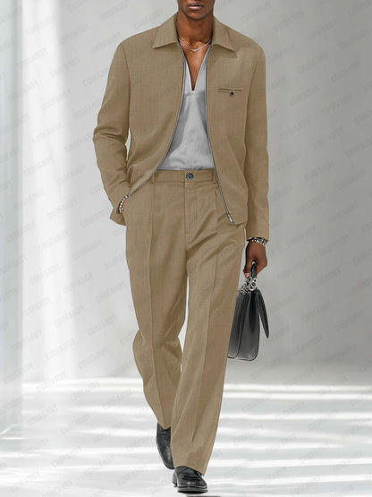 Modern Fashion Jacket Pants Set