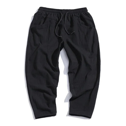 Osaka Linen Cropped Pants