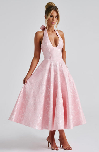 Helena Midi Dress - Blush