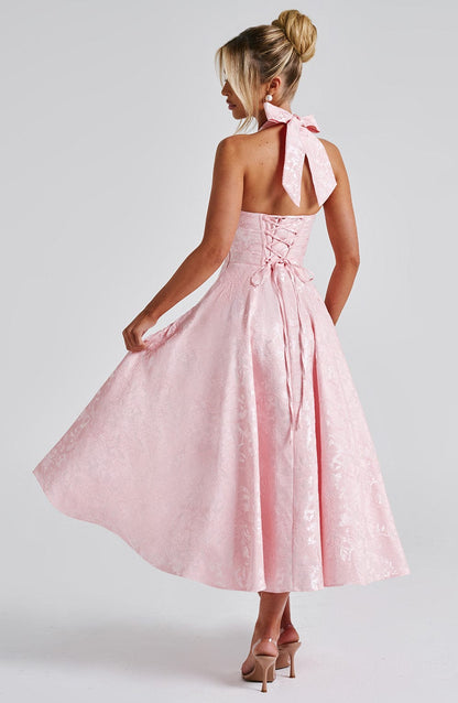 Helena Midi Dress - Blush
