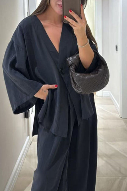 Comfy Cotton-Linen Suit
