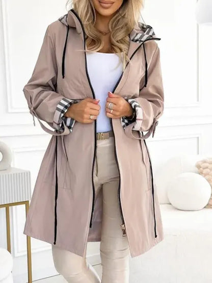 Natalie | Waterproof Zip Coat